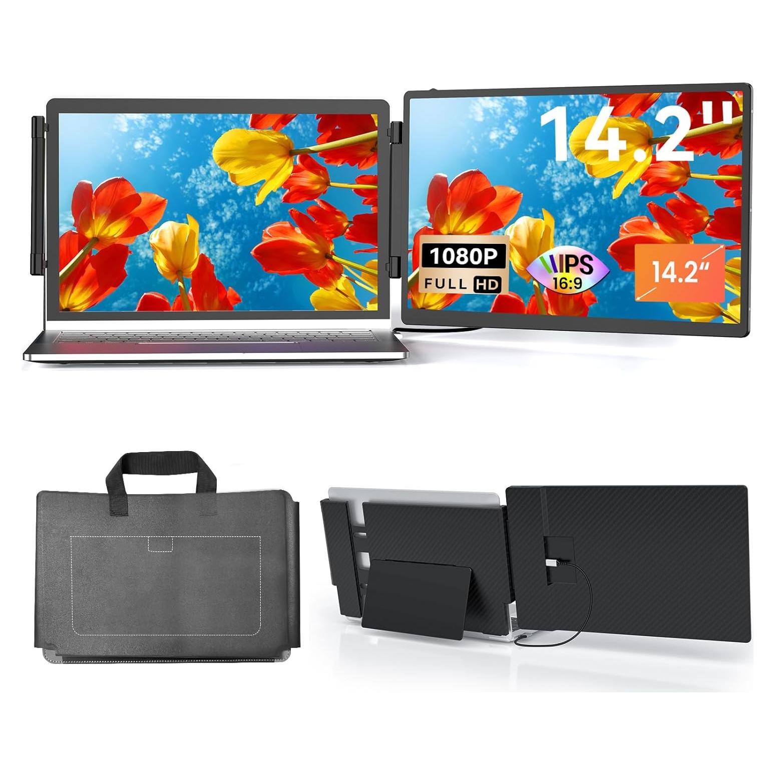 Monitor Portátil Redalf 14.2" FHD 1080P USB-C HDMI