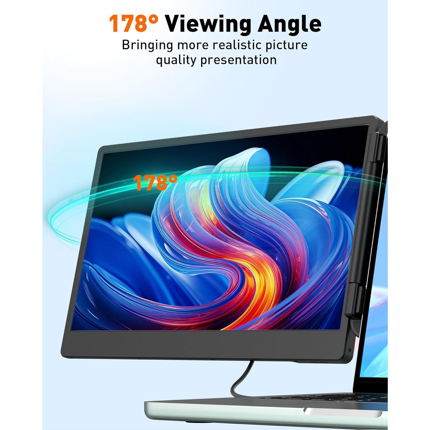 Extensor de Pantalla MarsMyth S2 14" FHD 1920x1080 Portátil