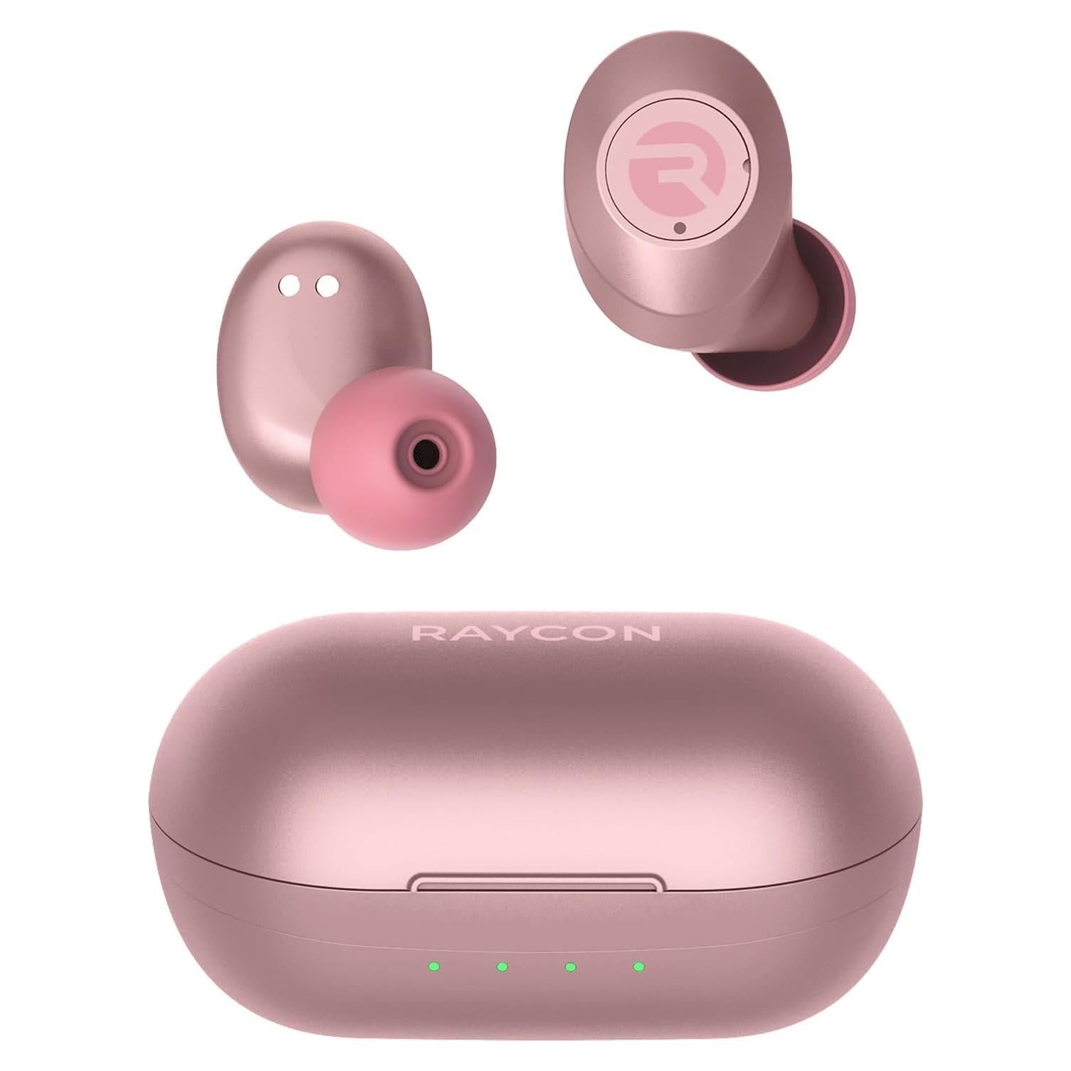 Auriculares Inalámbricos Raycon Everyday Classic - Oro Rosa, 32h ANC