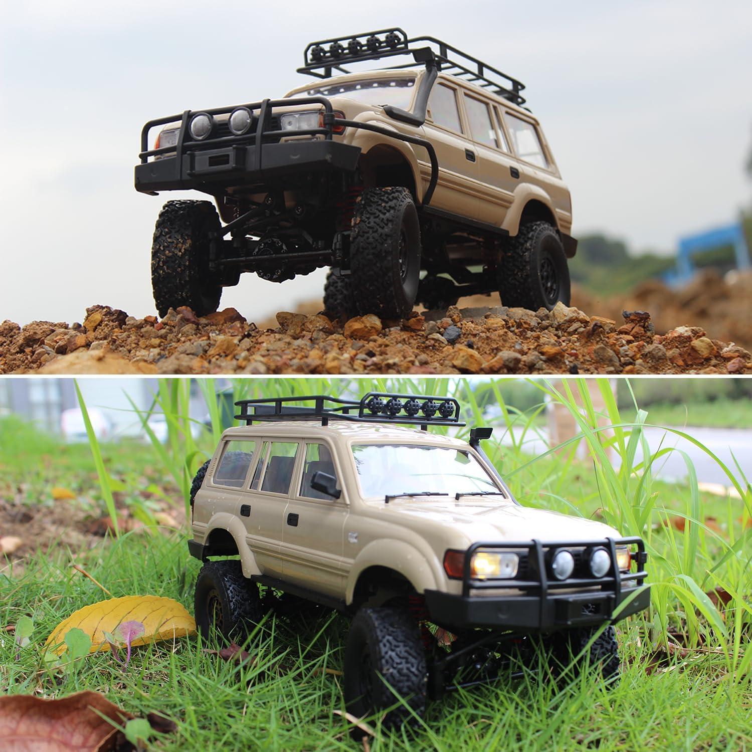 Camión RC 4WD Spobot LC80 Off Road 1:16 con Snorkel