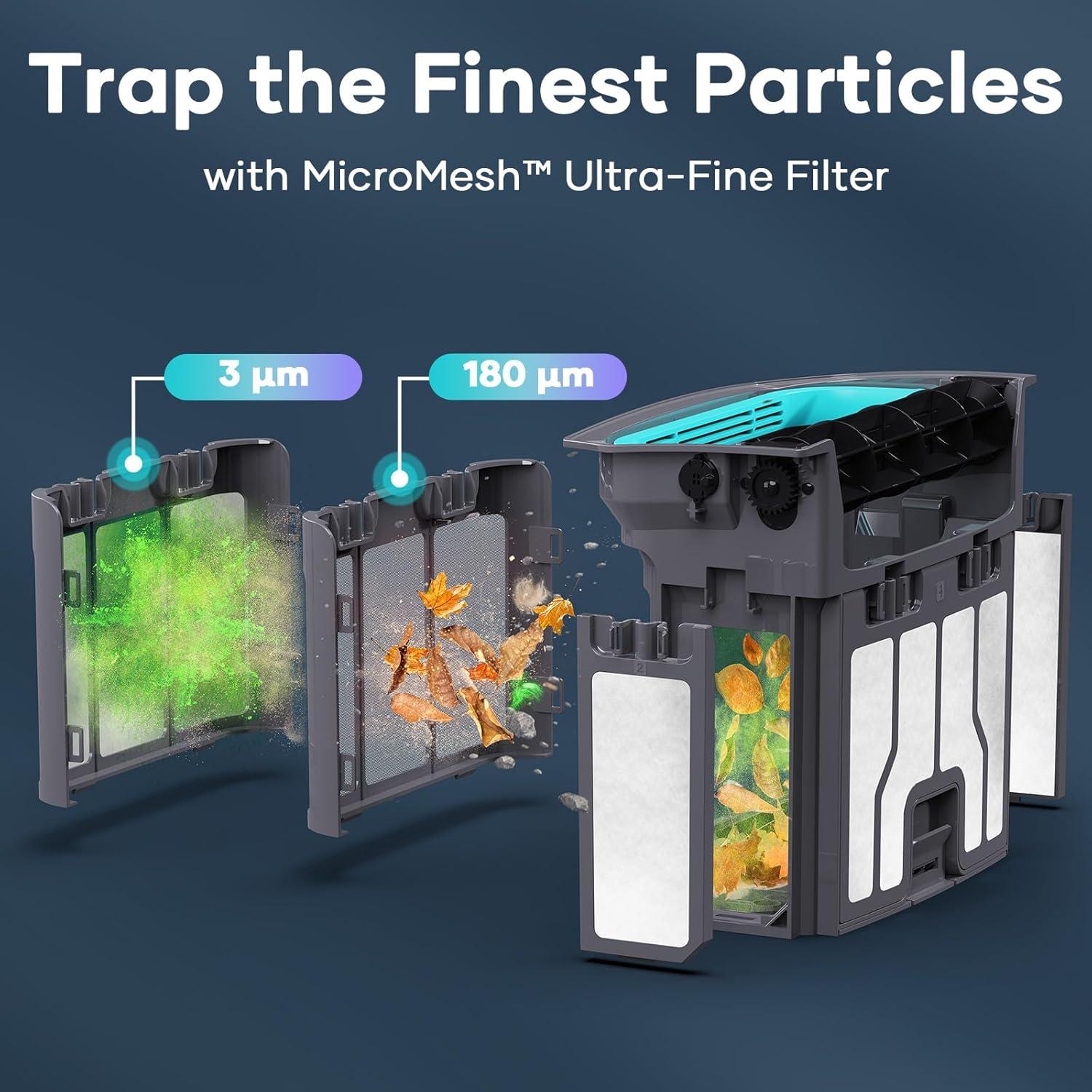 Aiper Scuba X1 Pro Max All-in-One Pool Cleaning Robot with Caddy, Pool Mapping, Adaptive Path, 8500 GPH Power, TVC Engine, Superior Filtration, Smart Surface Parking