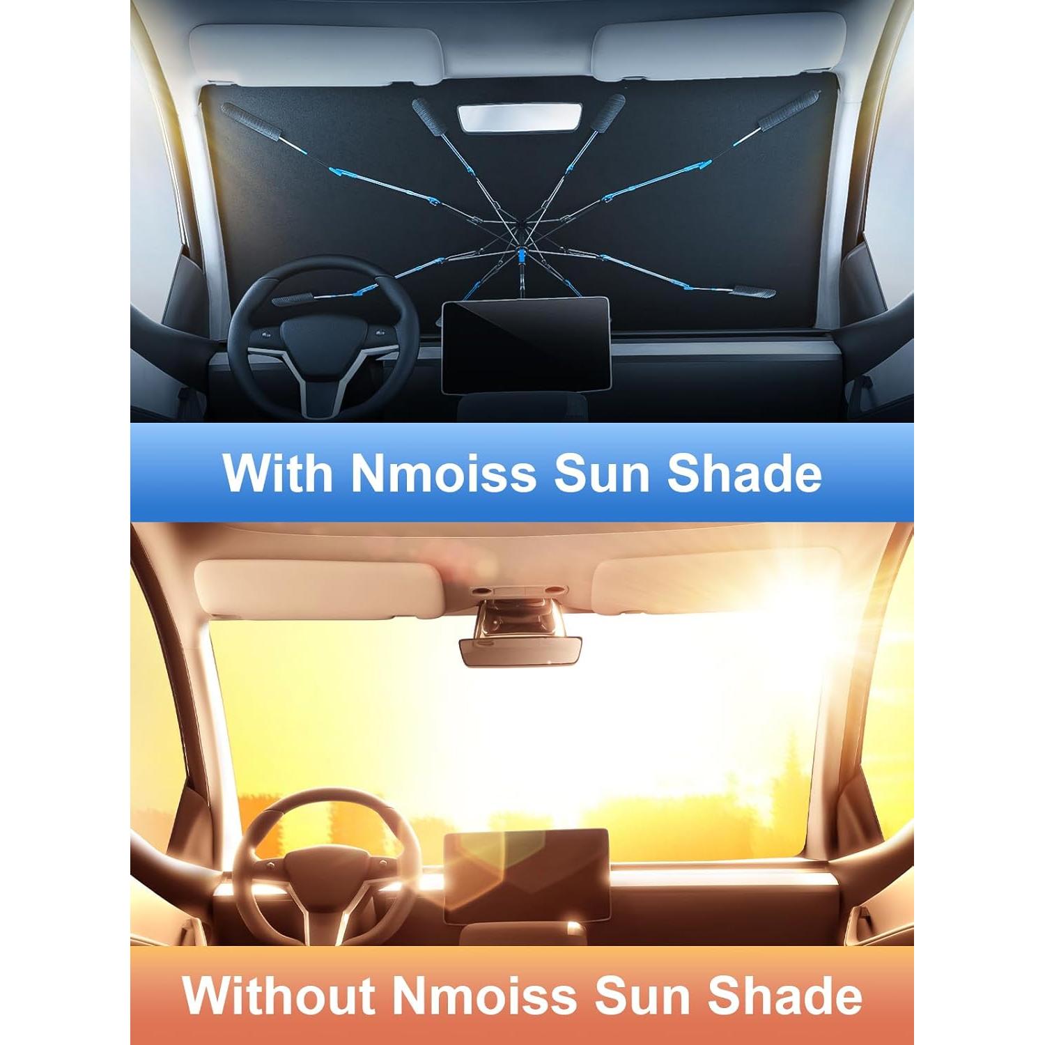 Visera Solar Nmoiss B-BG-5-1 para Parabrisas 132x79 cm