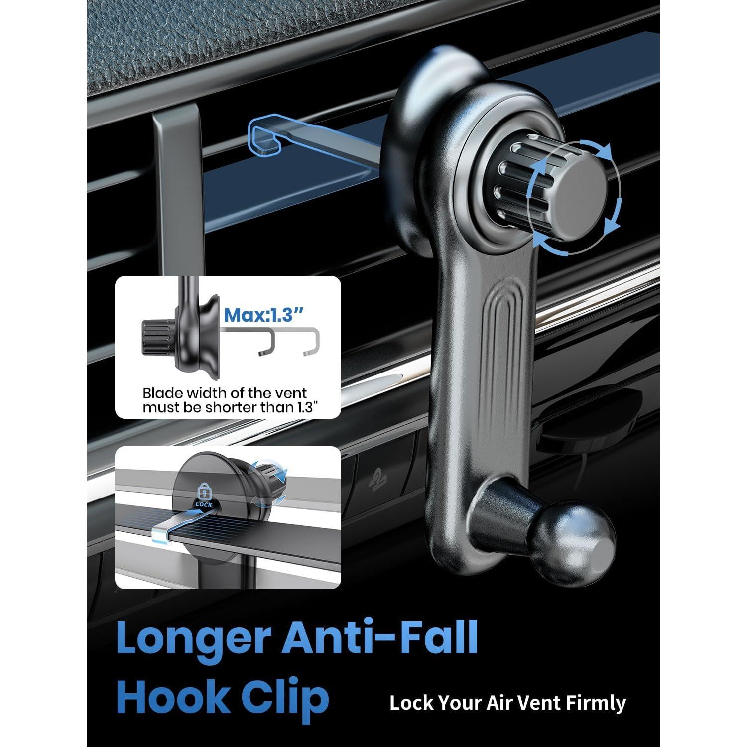 Soporte para Teléfono de Auto eSamcore con Clip Ventilación 4.7"-6.9"