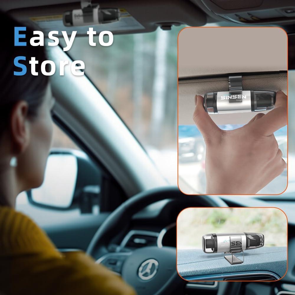 Rompe Ventana y Cortador de Cinturón SINSEN SA00063F-2B Negro