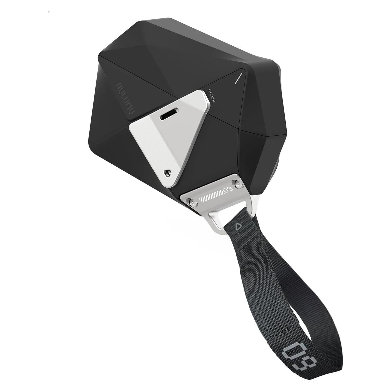 Funda Geométrica Aulumu A09 para AirPods Pro 2/1 - Negro