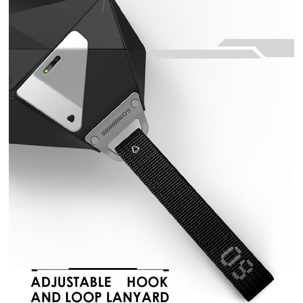 Funda Geométrica Aulumu A09 para AirPods Pro 2/1 - Negro