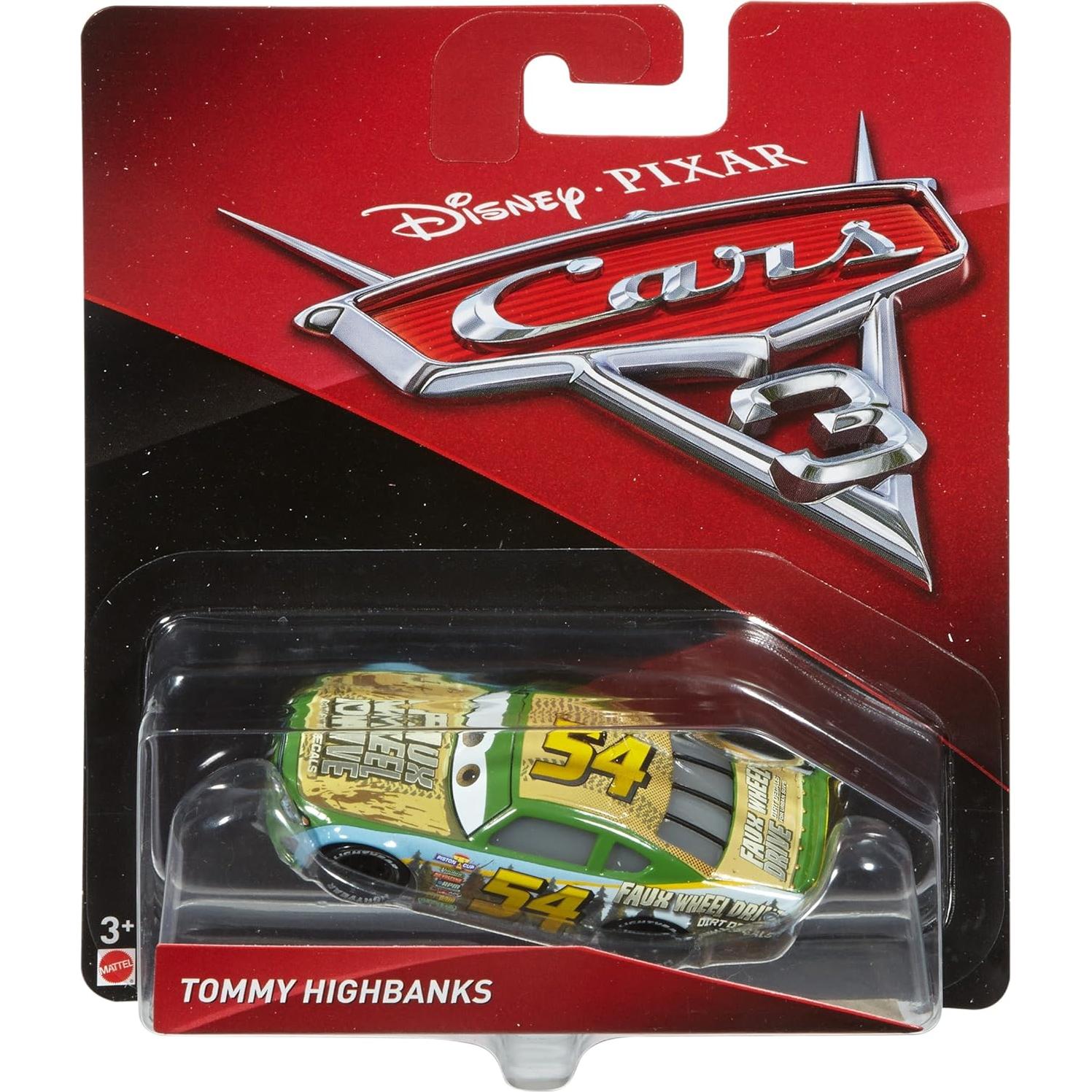 Vehículo Die-Cast Disney Cars 3 Tommy Highbanks 1:55