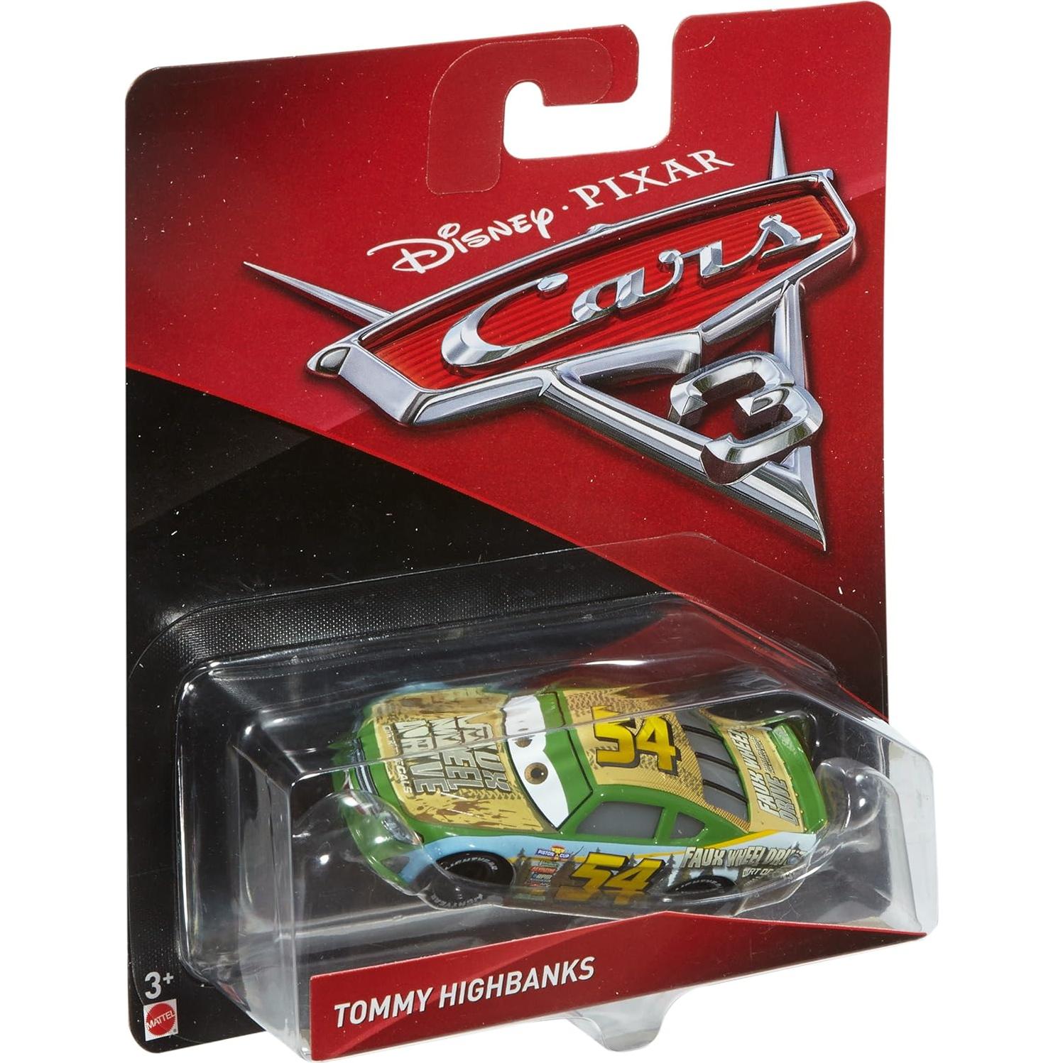 Vehículo Die-Cast Disney Cars 3 Tommy Highbanks 1:55