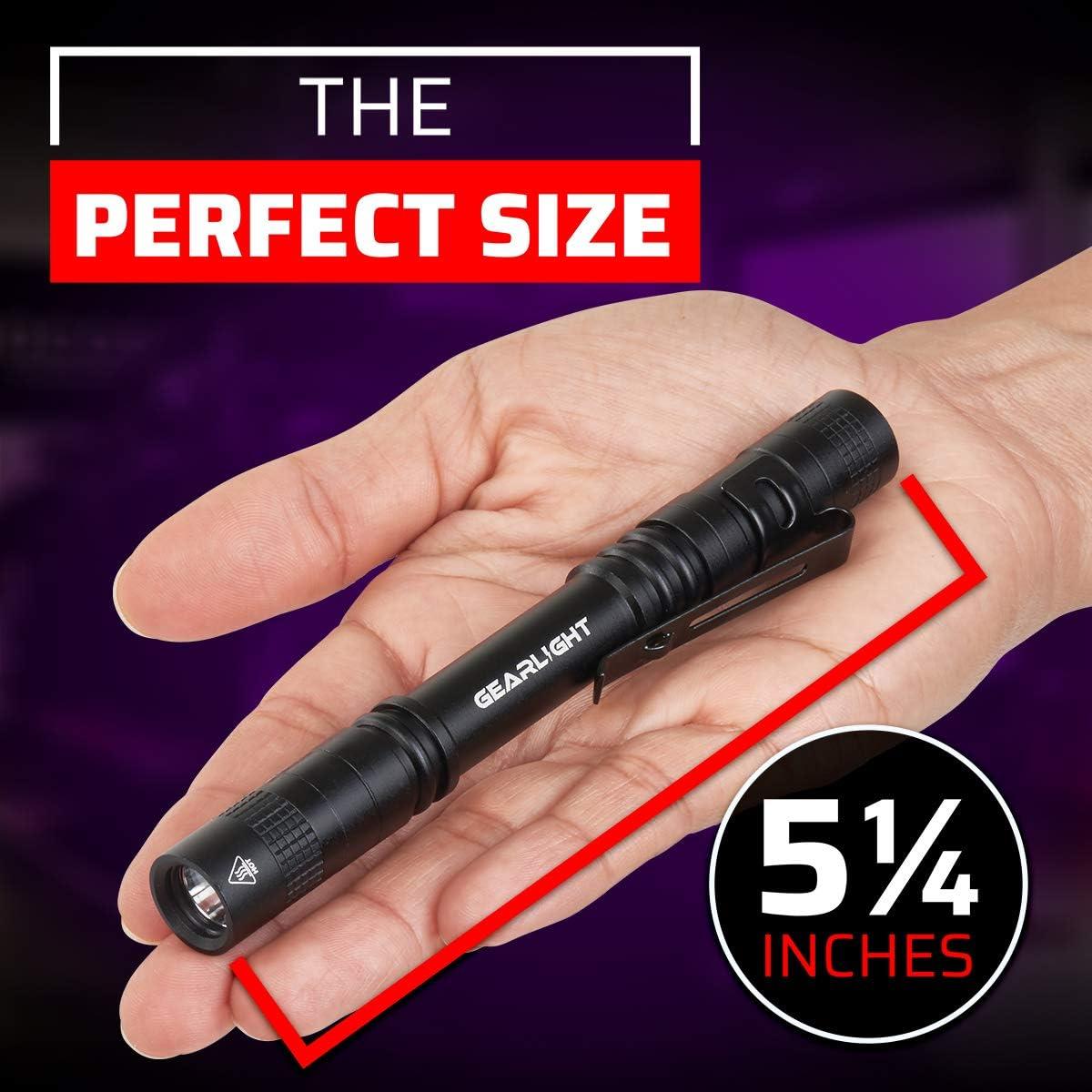 Linterna UV GearLight S50 - Mini Luz Ultravioleta 13.34 cm