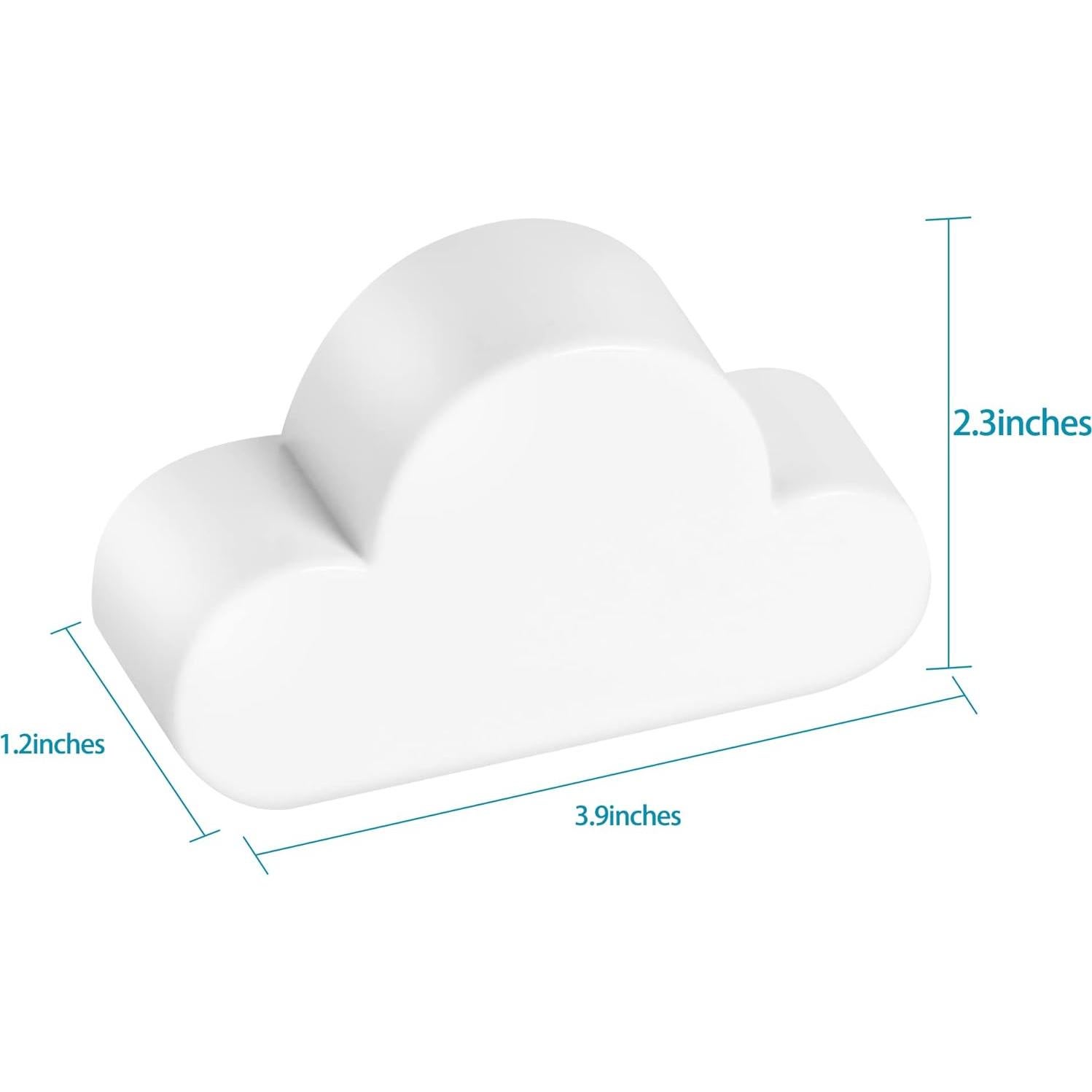 Soporte Magnético para Llaves TWONE Nube Blanca - 3 Imán 220g