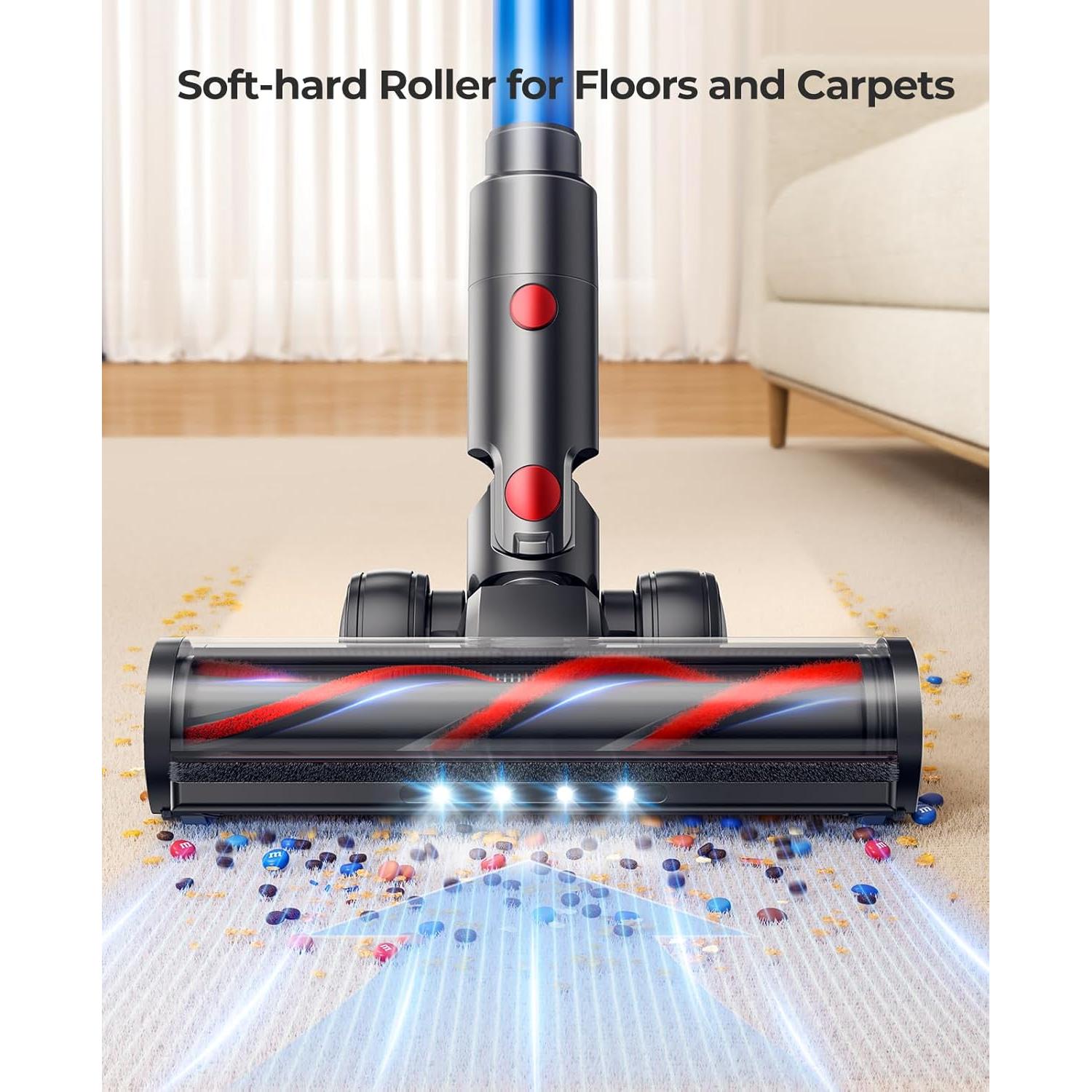 Aspiradora Inalámbrica Fieety Elite 9 550W 60min Azul