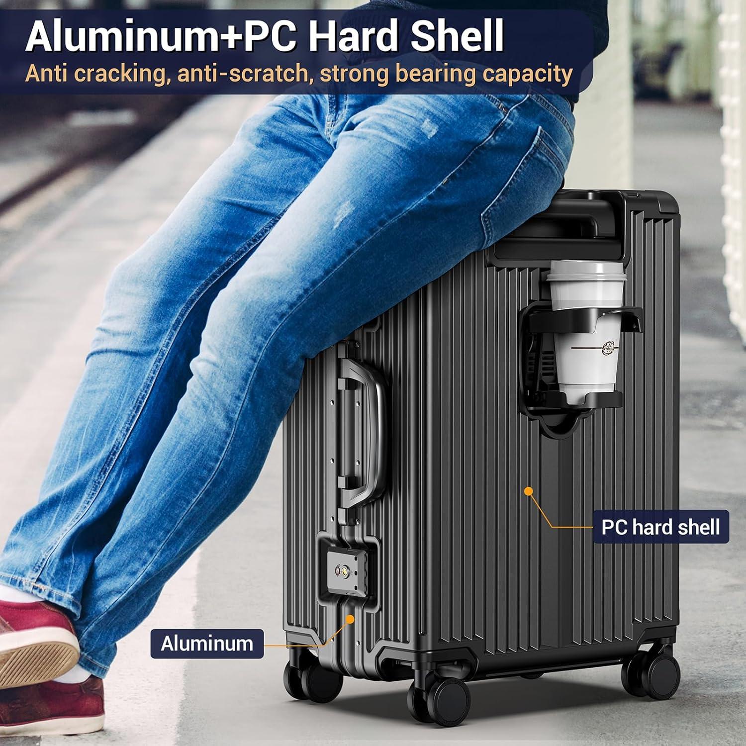 Maleta de Mano Ladplay 56x36x23 cm con Puerto USB y Ruedas