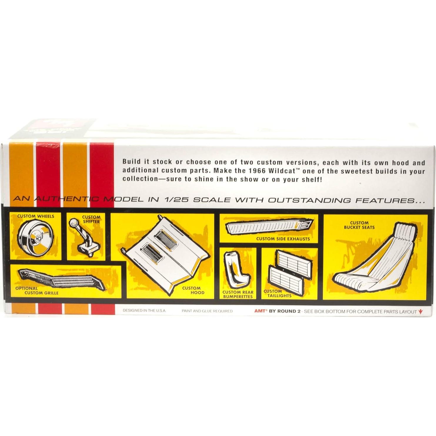 Kit de Modelo a Escala AMT 1965 Chevelle Modificado 1:25