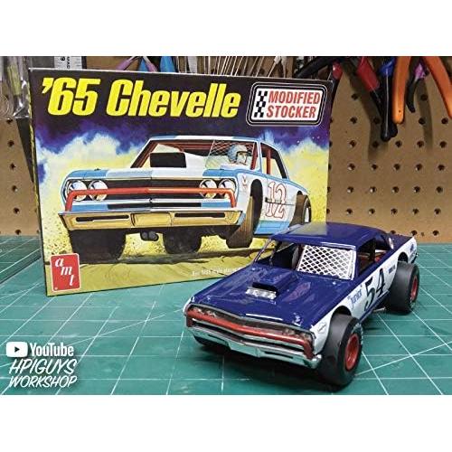 Kit de Modelo a Escala AMT 1965 Chevelle Modificado 1:25