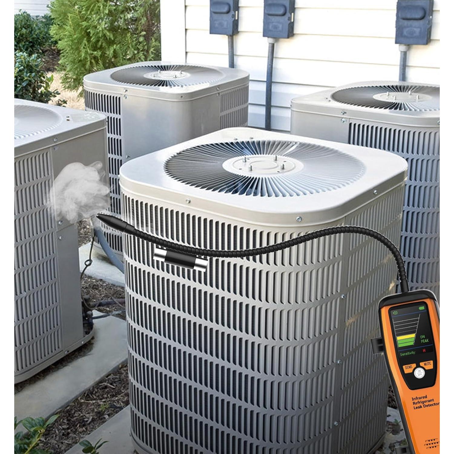 Detector de Fugas de Refrigerante Elitech ILD-300 Infrarrojo