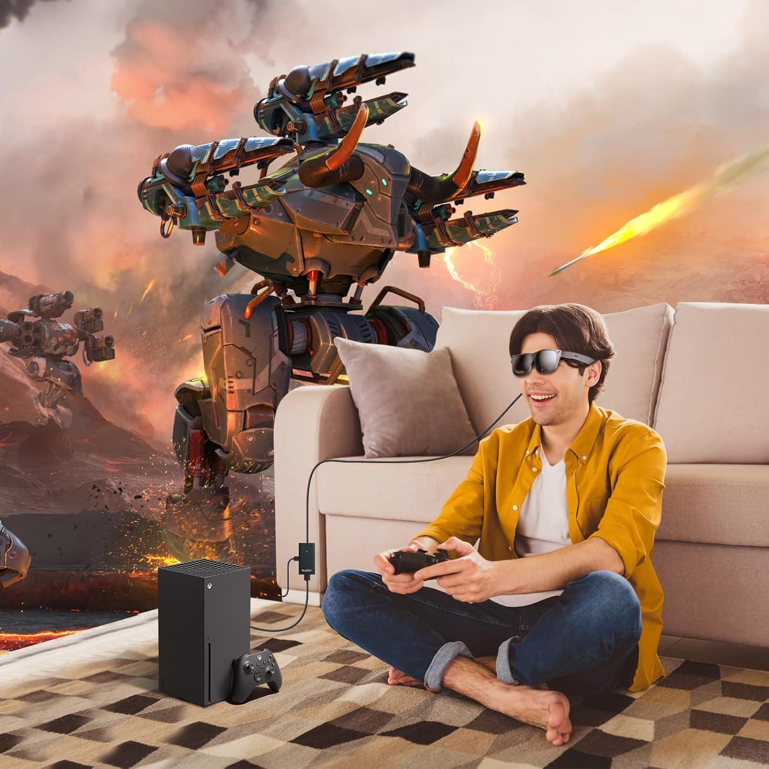 Adaptador HDMI a USB-C PeakDo 4K 60Hz para Gafas AR y Consolas