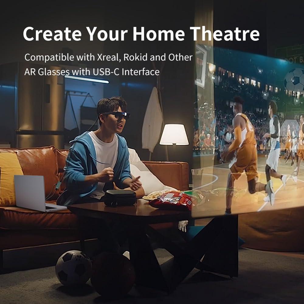 Adaptador HDMI a USB-C PeakDo 4K 60Hz para Gafas AR y Consolas