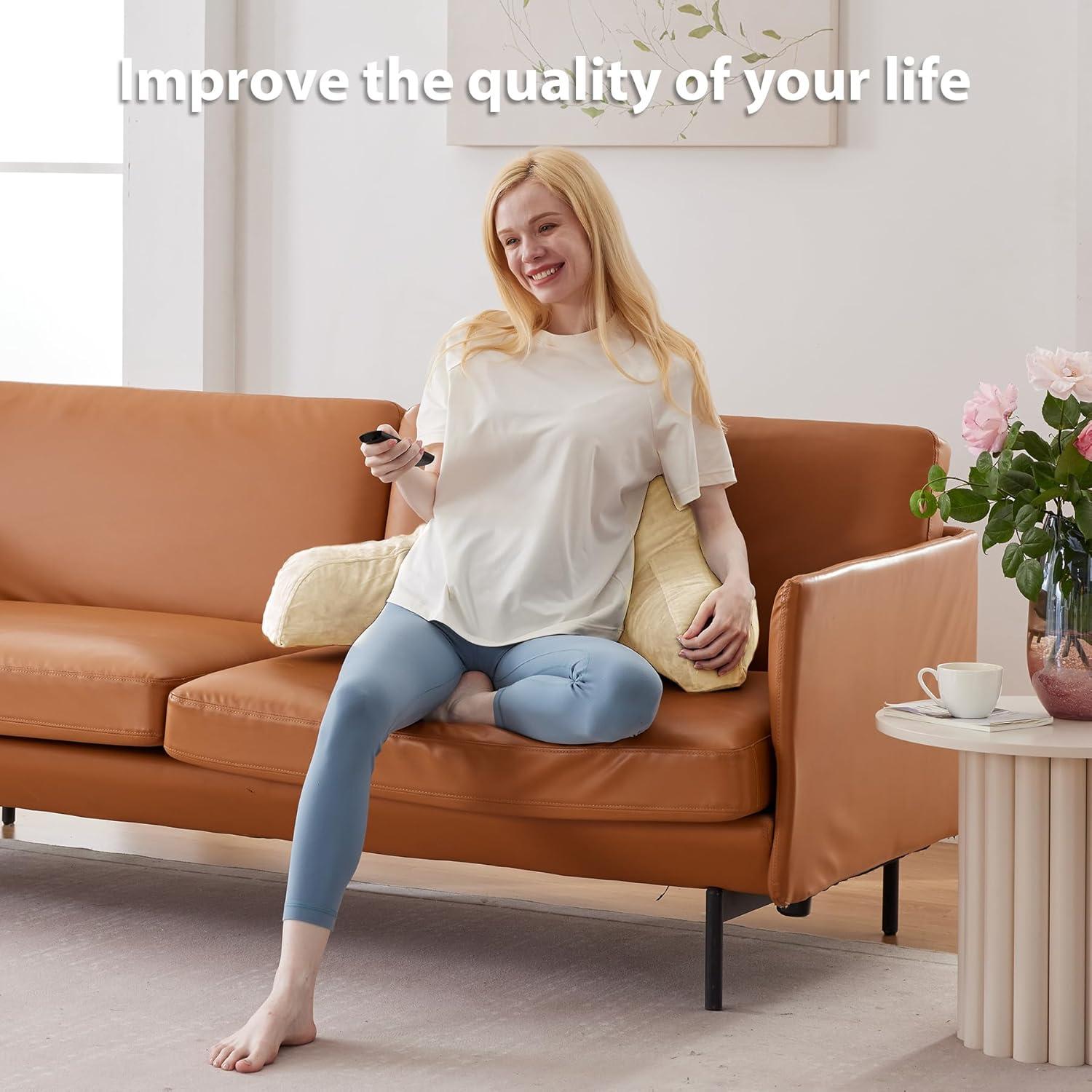 Almohada de Lectura IPYNBAP Beige Espuma Viscoelástica 45.72 cm