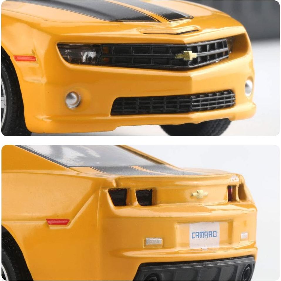 Coche de Juguete Chevrolet Camaro 1:36 Retroceso Amarillo