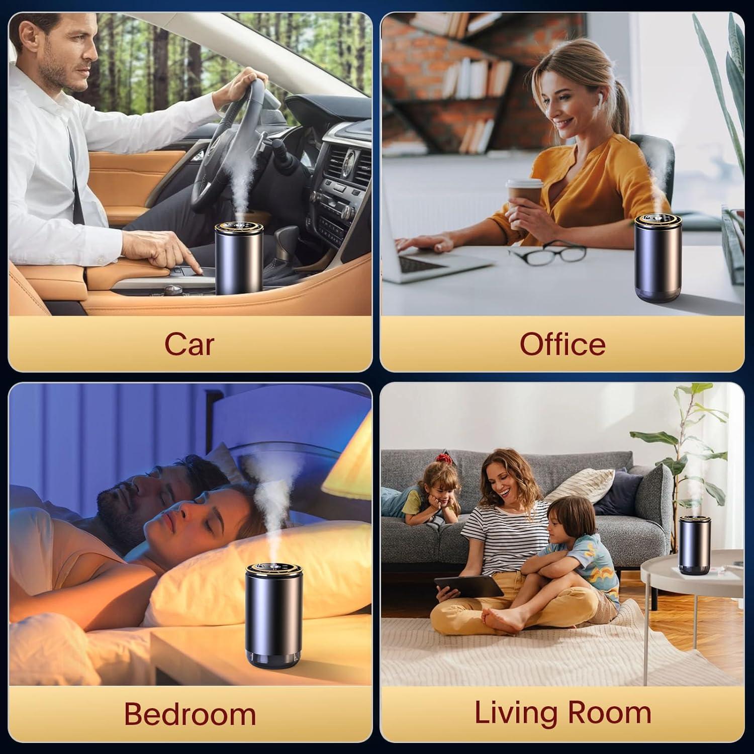 Ambientador de Aire para Automóvil AmazeFan 50ml Luz Estrellada