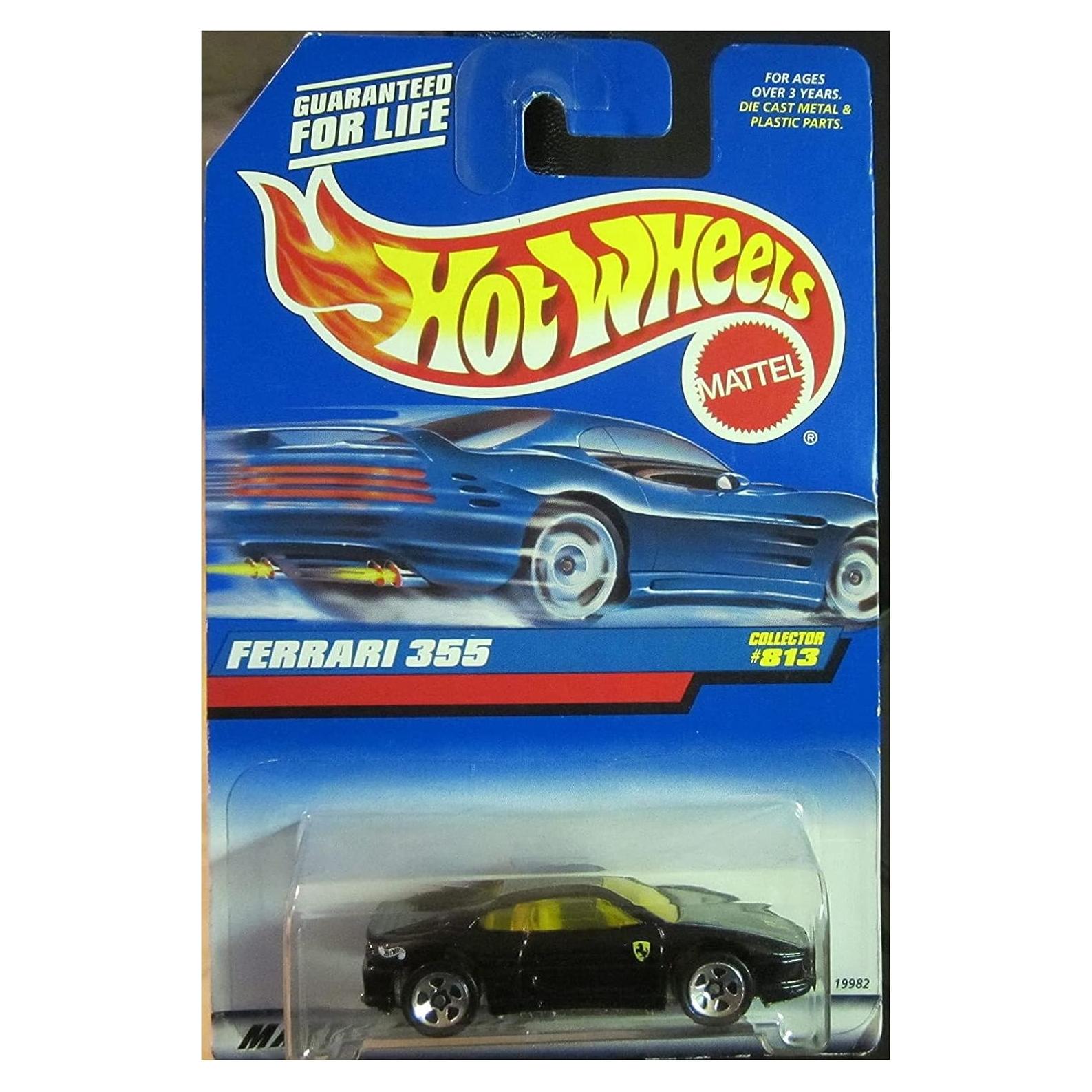 Hot Wheels Ferrari 355 1997 Coche Metal 1:64 Negro