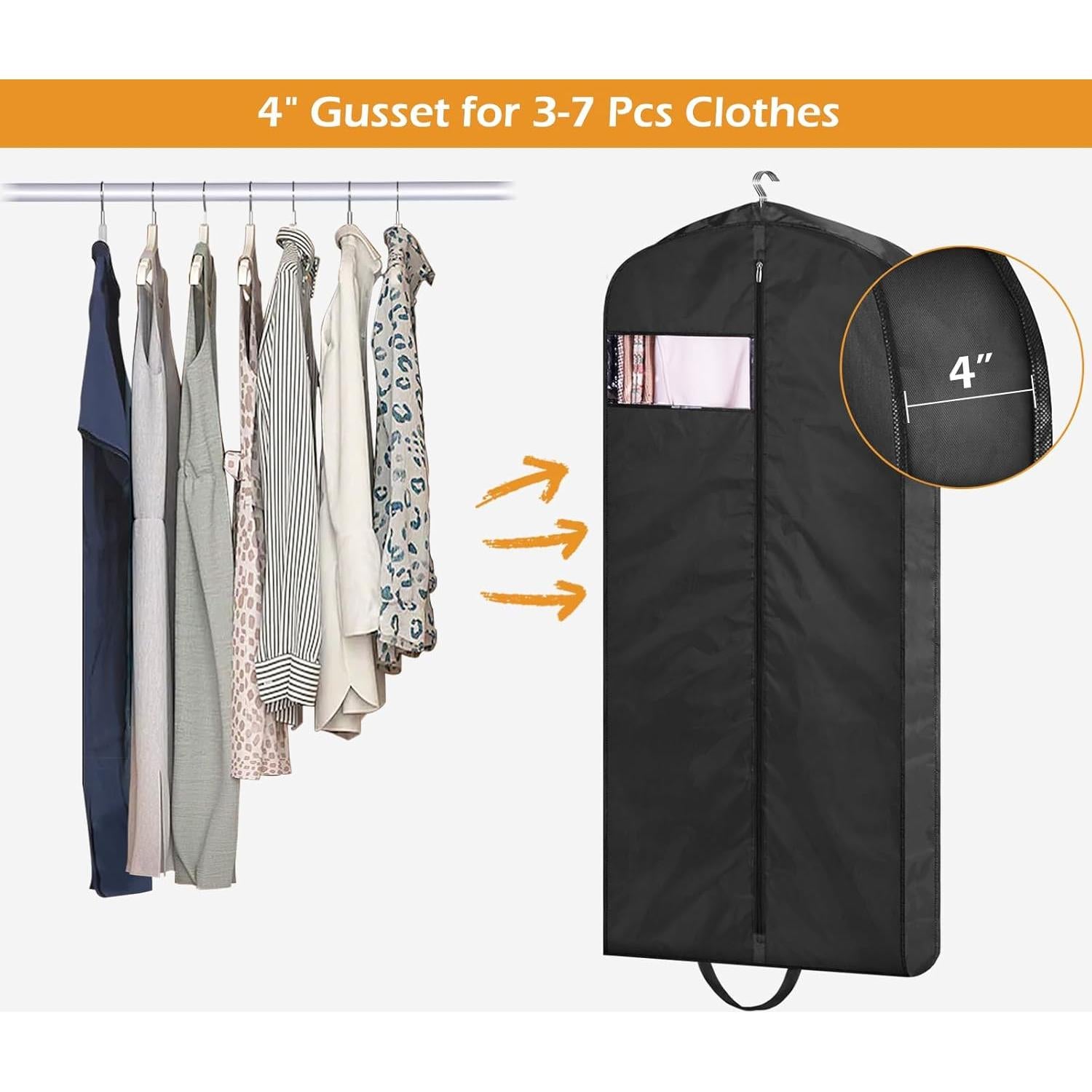 Bolsa de Ropa Impermeable MISSLO 109 cm para Viaje y Almacenamiento