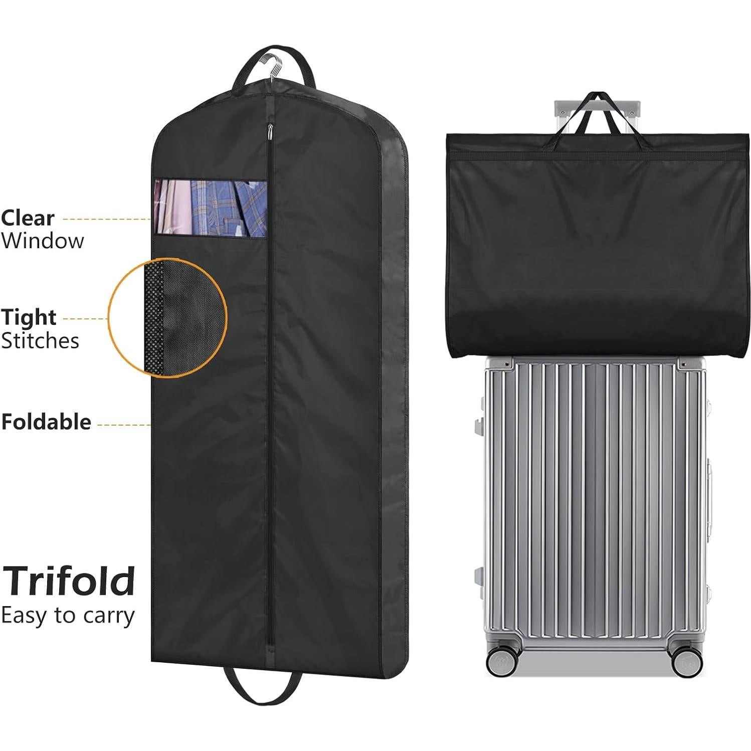 Bolsa de Ropa Impermeable MISSLO 109 cm para Viaje y Almacenamiento