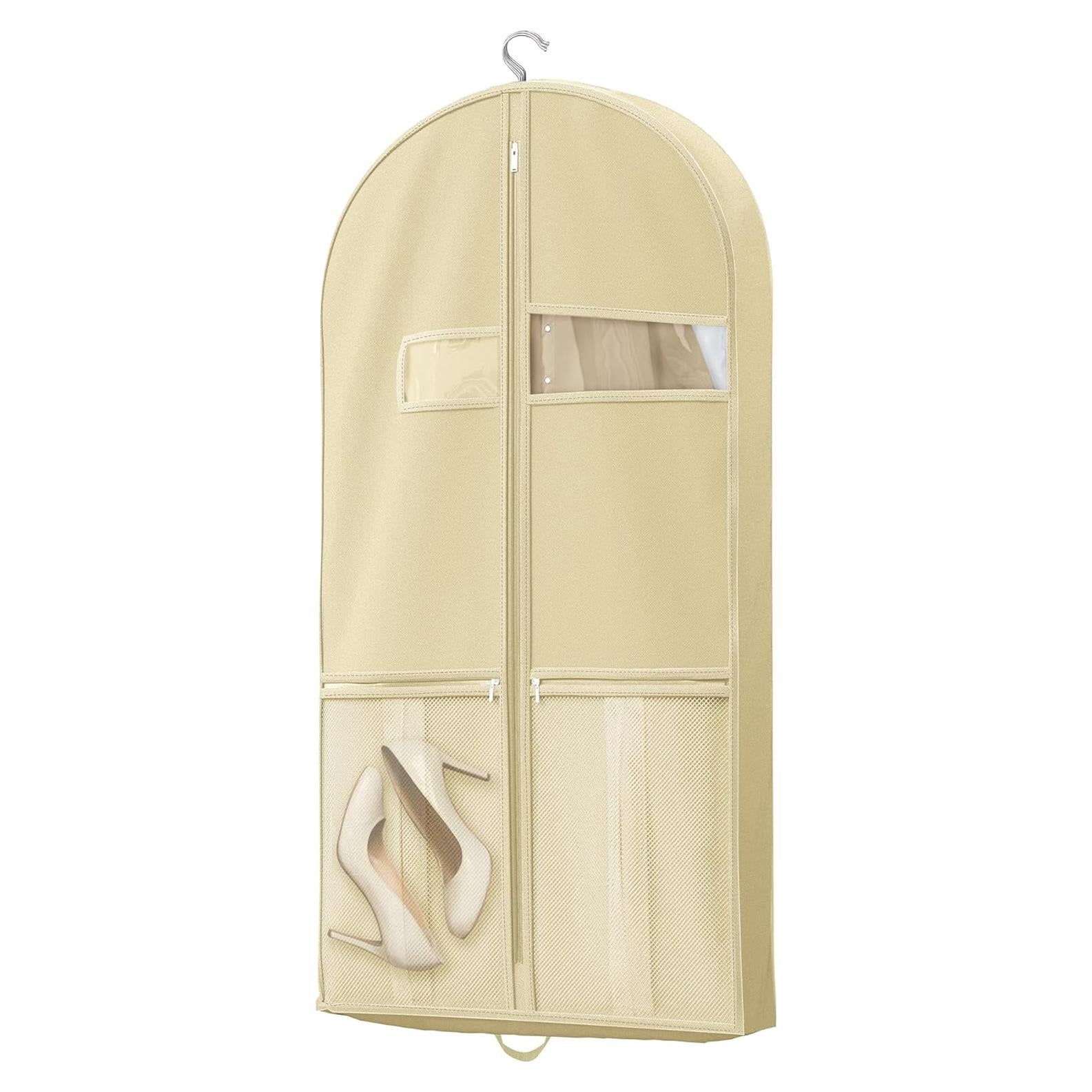 Bolsa de viaje para prendas Lazebox 110x60 cm beige