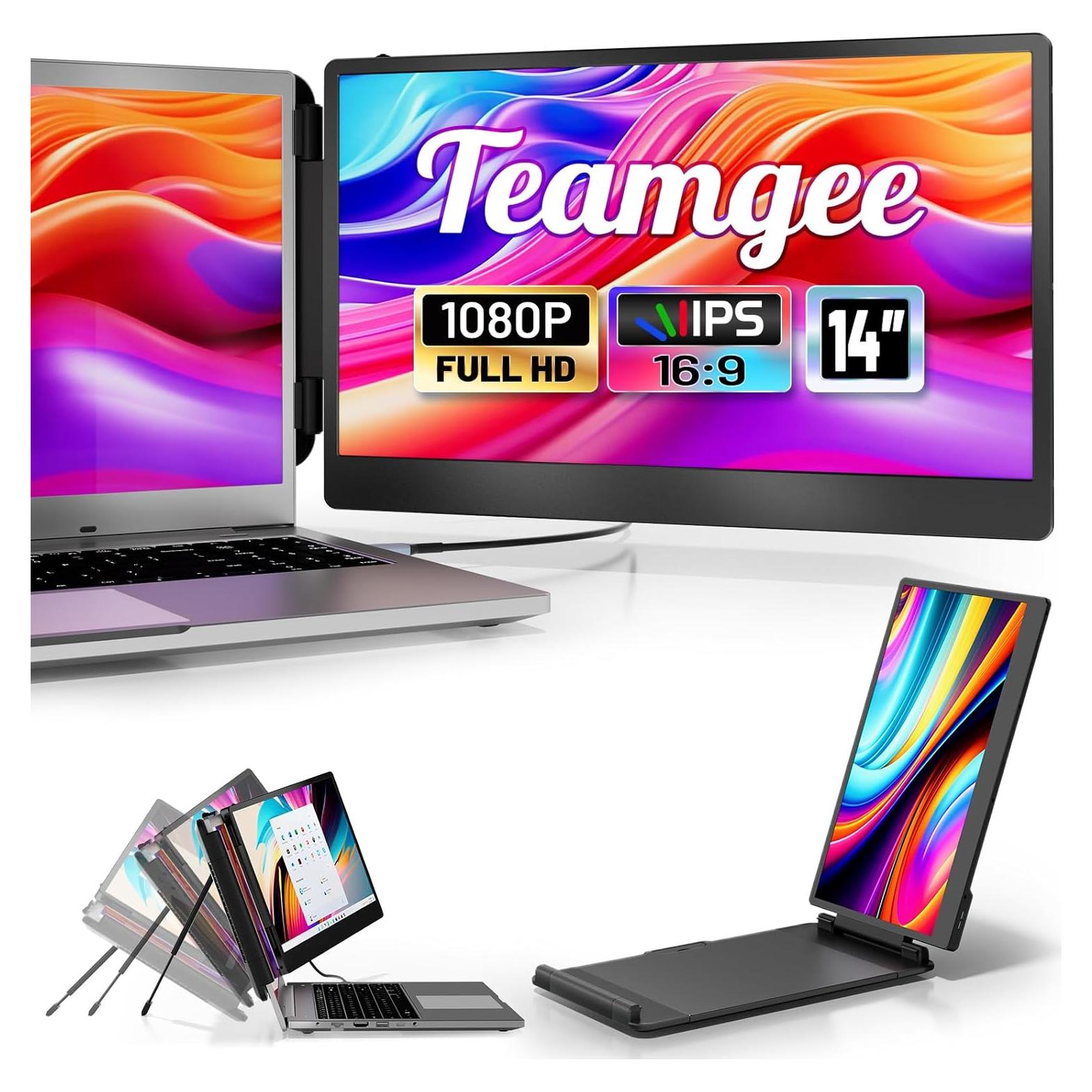 Extensor de Pantalla Teamgee S1 14" FHD 1080P Portátil