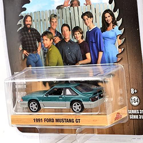 Auto a Escala 1:64 Greenlight 1991 Ford Mustang GT