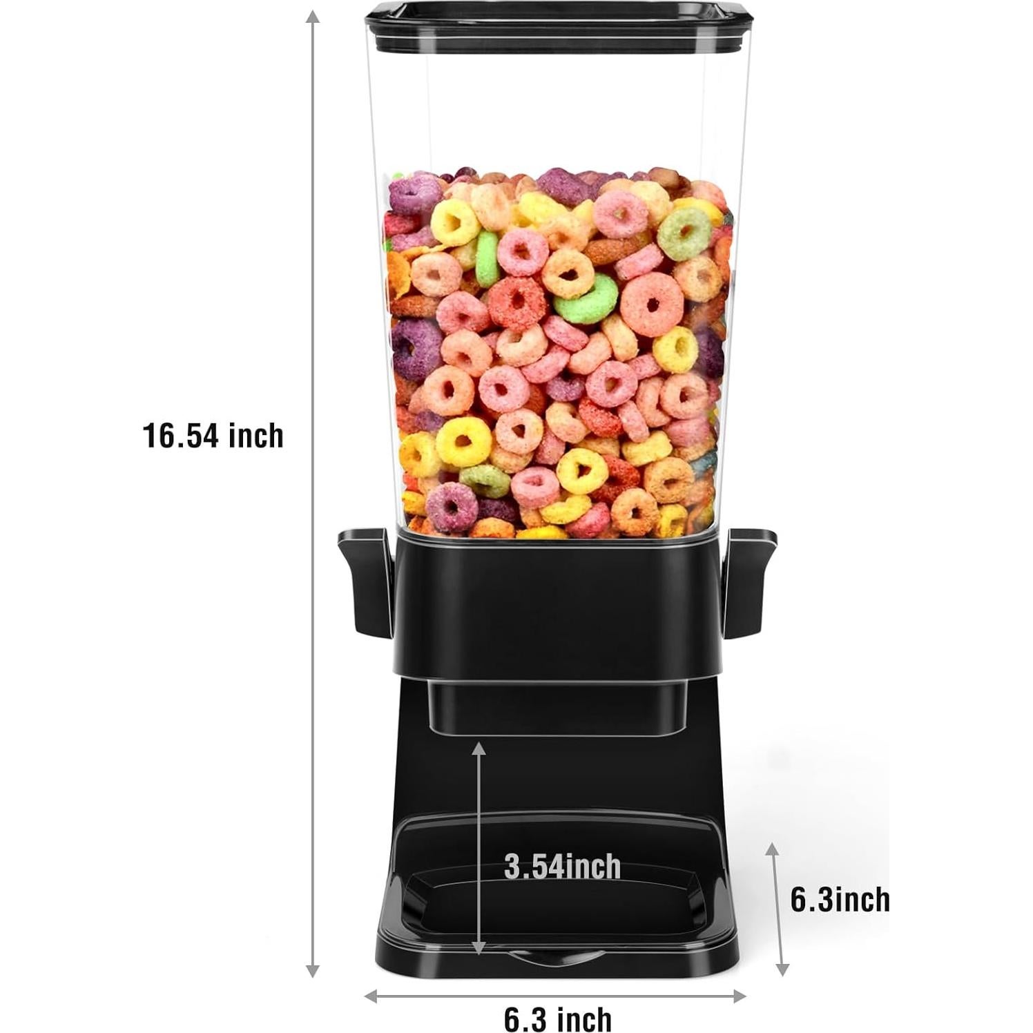 Dispensador de Cereal Mivvosakuki 5.5L Hermético con Tazones