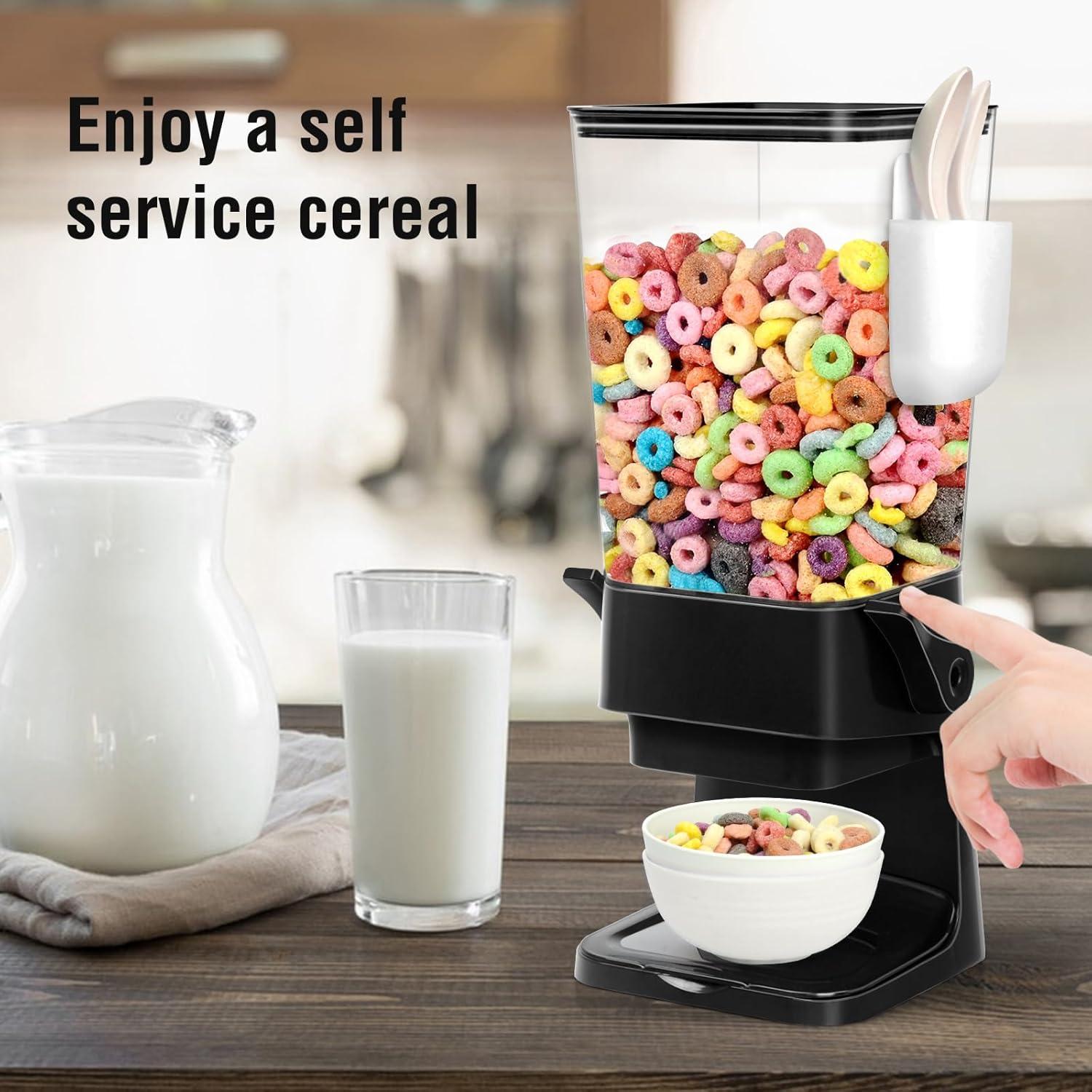 Dispensador de Cereal Mivvosakuki 5.5L Hermético con Tazones