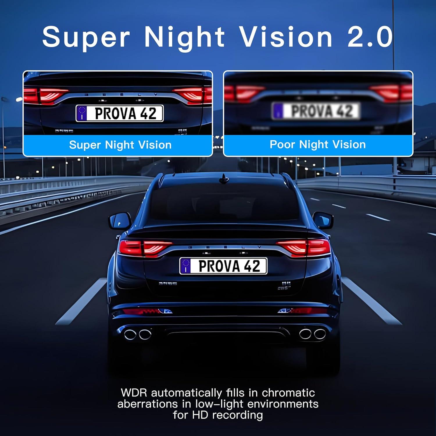 Cámara Dash 360° LOFOV 4 Canales FHD 1080P con Tarjeta 64GB