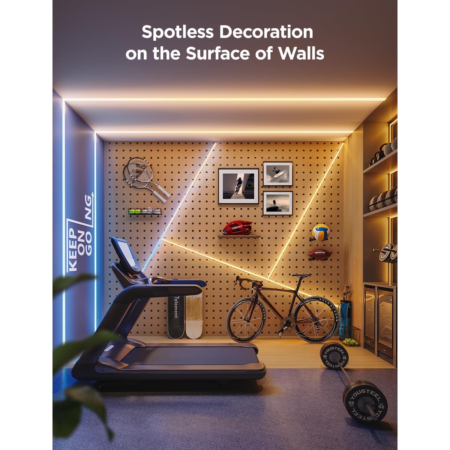 Luces LED de Tira Govee COB 2.99m RGBICW para Dormitorio