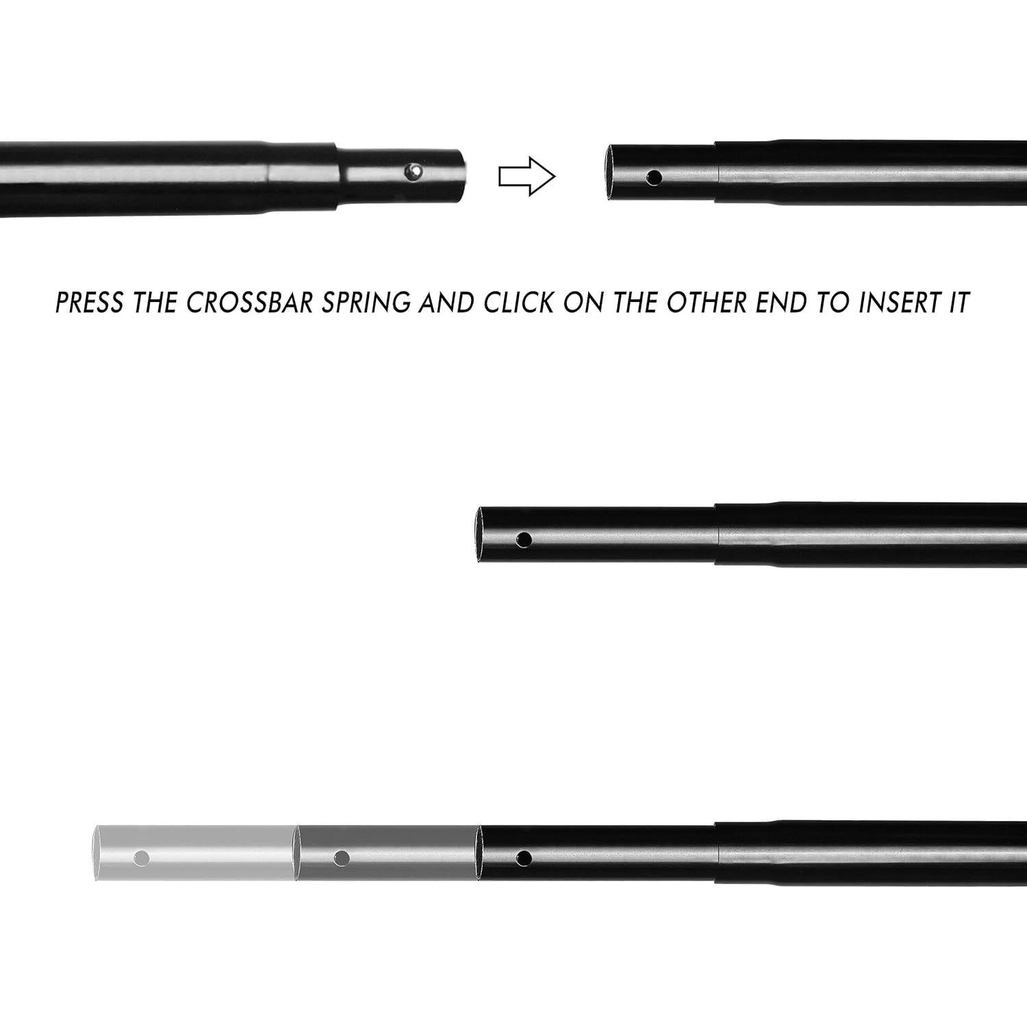 Kit de Soporte de Fondo Verde EMART 2.13m x 3.05m con Muselina