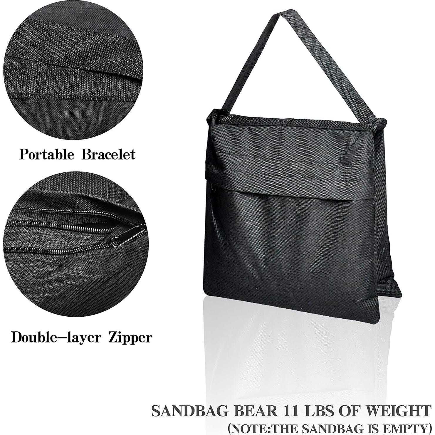 Kit de Soporte de Fondo Verde EMART 2.13m x 3.05m con Muselina