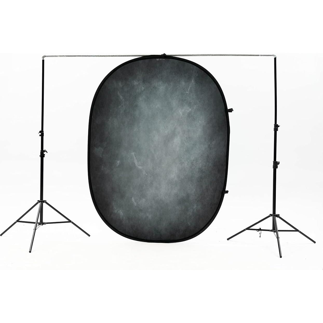 Fondo Plegable Kate 1.5x2.0m Azul Gris para Fotografía