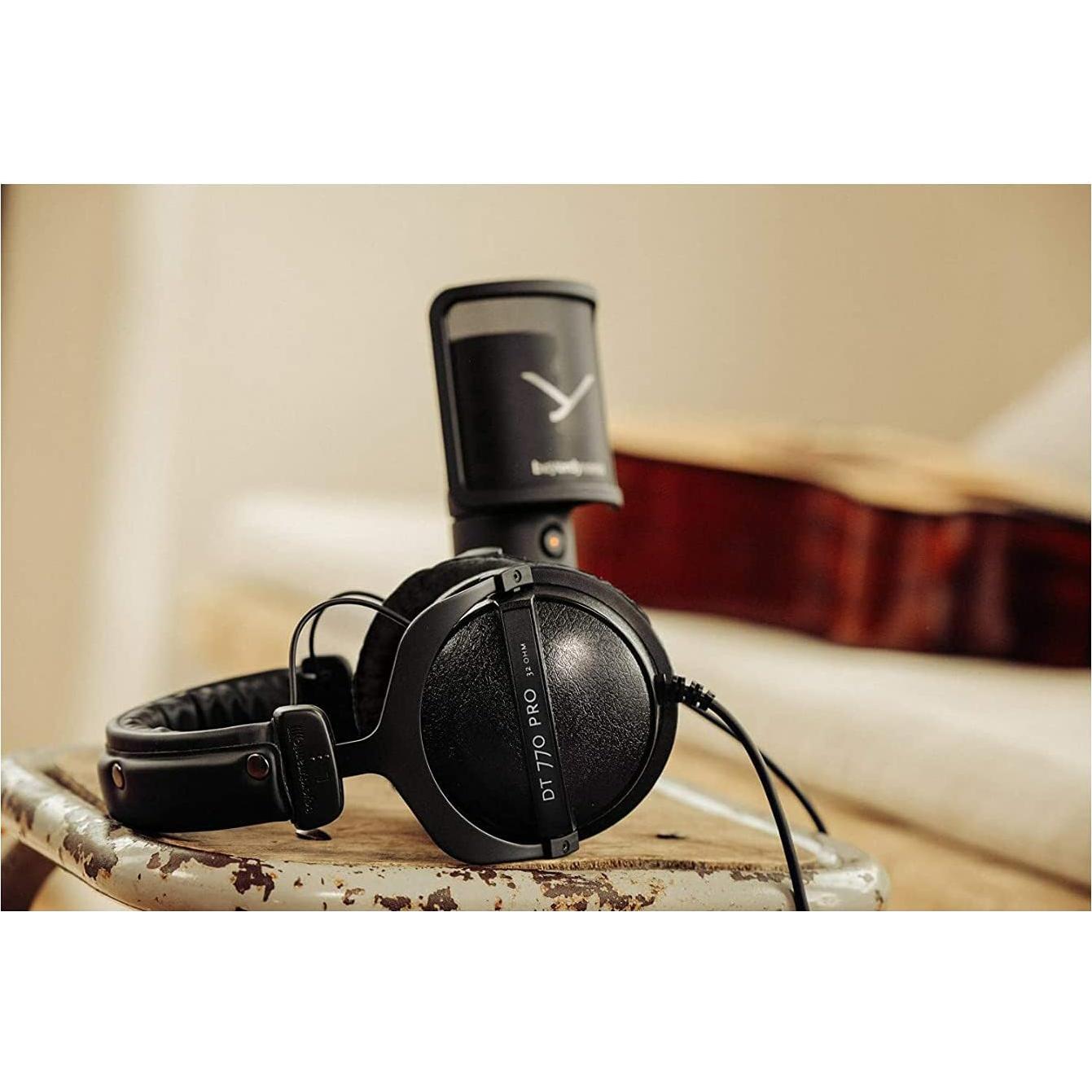 Auriculares Beyerdynamic DT 770 PRO 32 Ohm Negro para Estudio