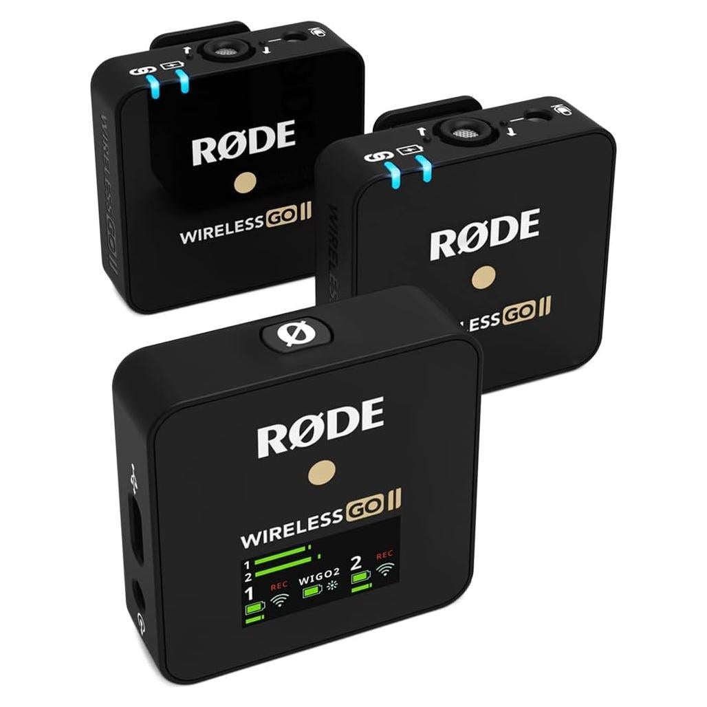 Micrófono Inalámbrico RØDE Wireless GO II Doble Canal USB