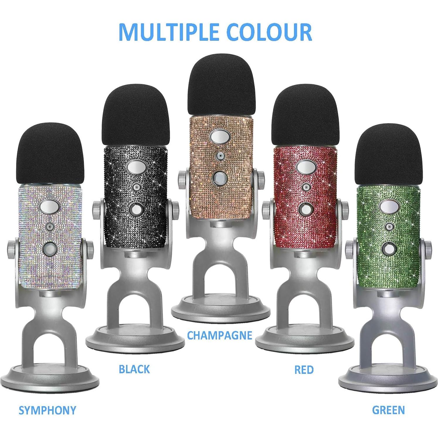 Filtro Pop para Micrófono Blue Yeti YOUSHARES - Negro