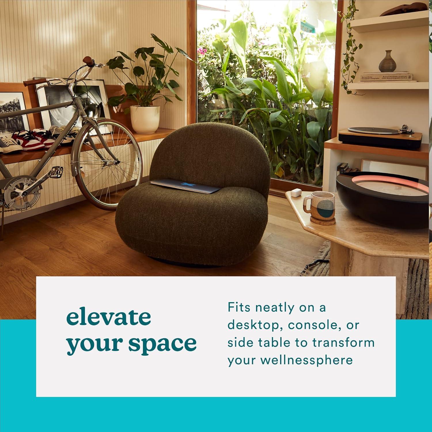 Homedics Drift Sandscape Jardín Zen 40 cm Negro Bluetooth