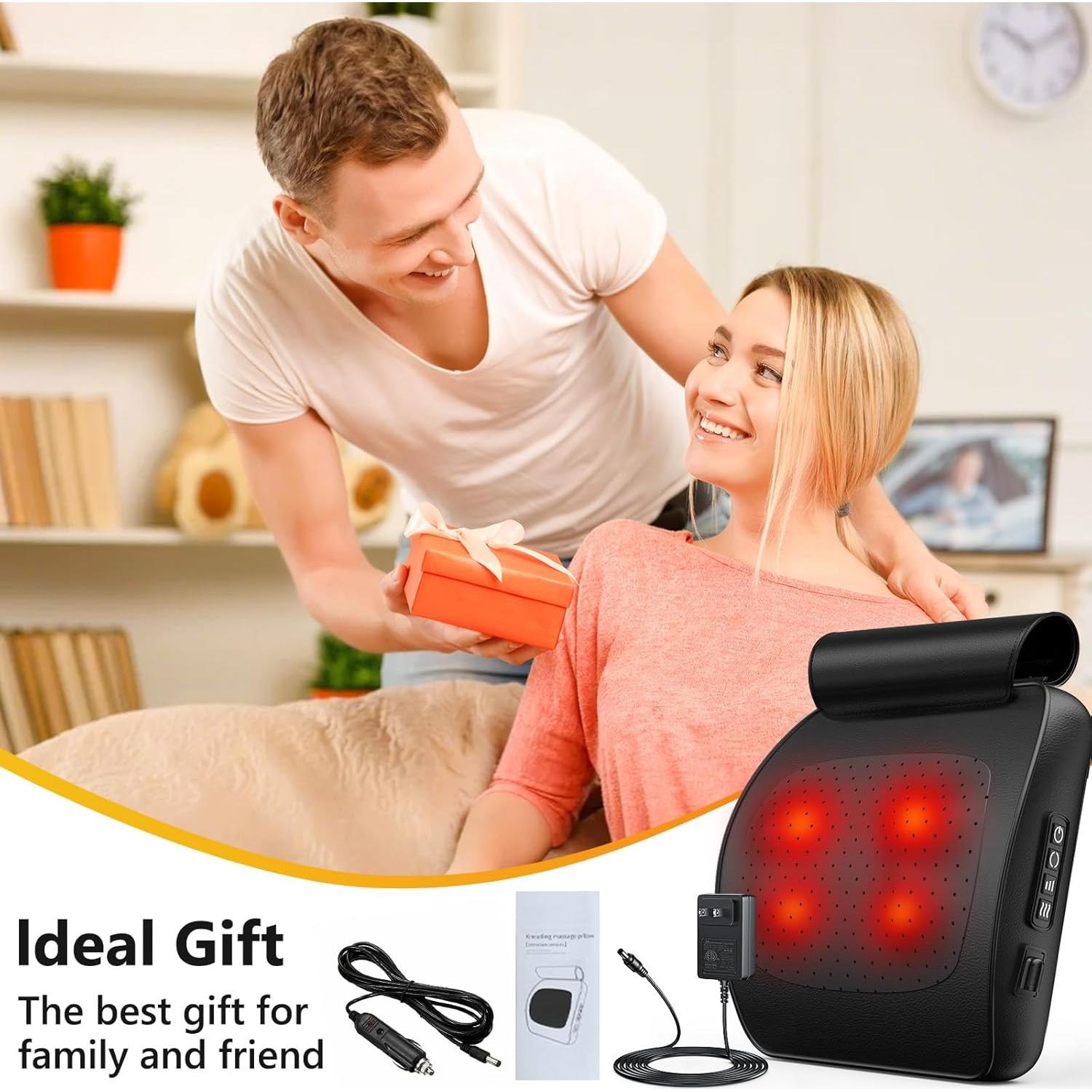 Masajeador de Espalda y Cuello Shiatsu iKristin con Calor