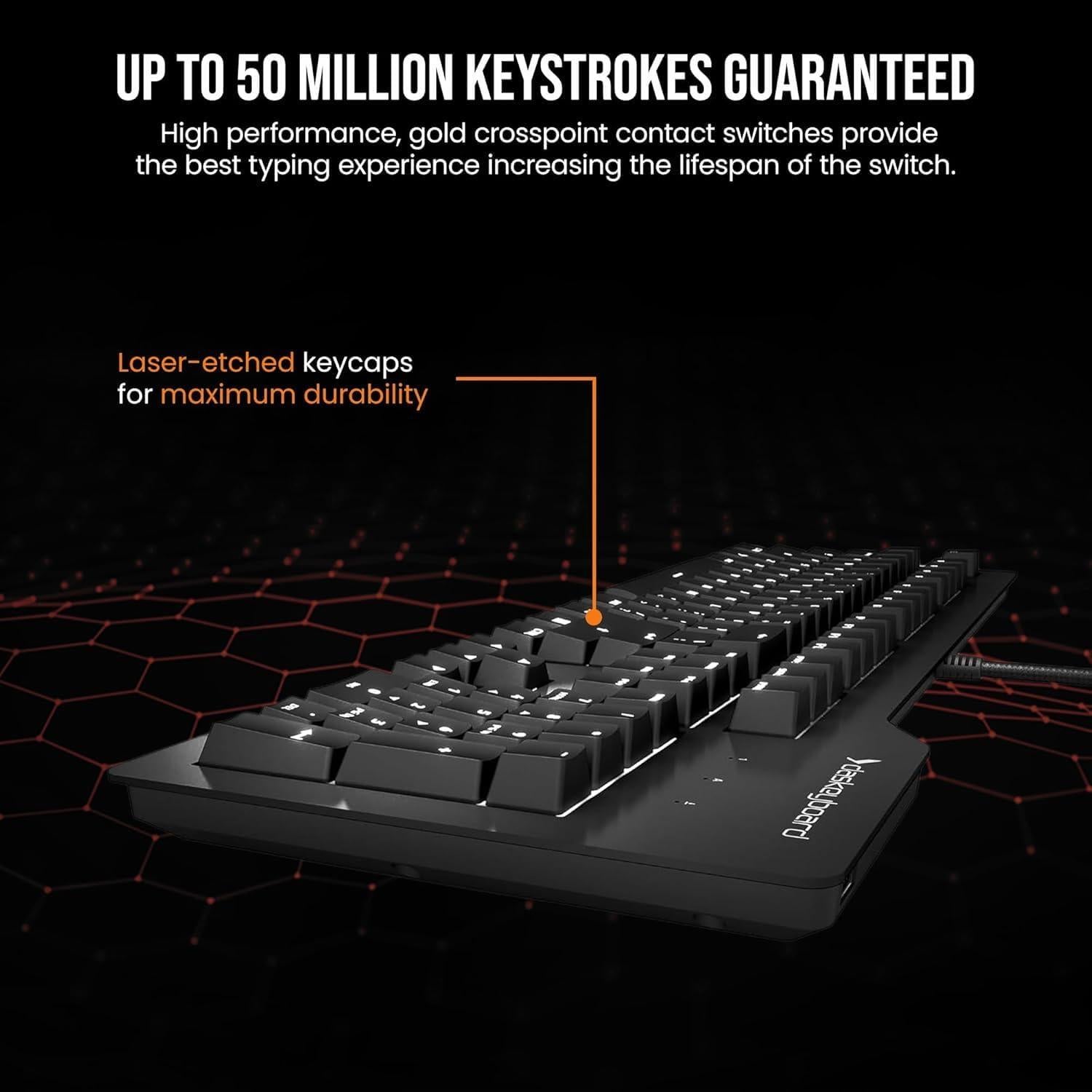 Teclado Mecánico Das Keyboard Prime 13 Mark II USB 104 Teclas