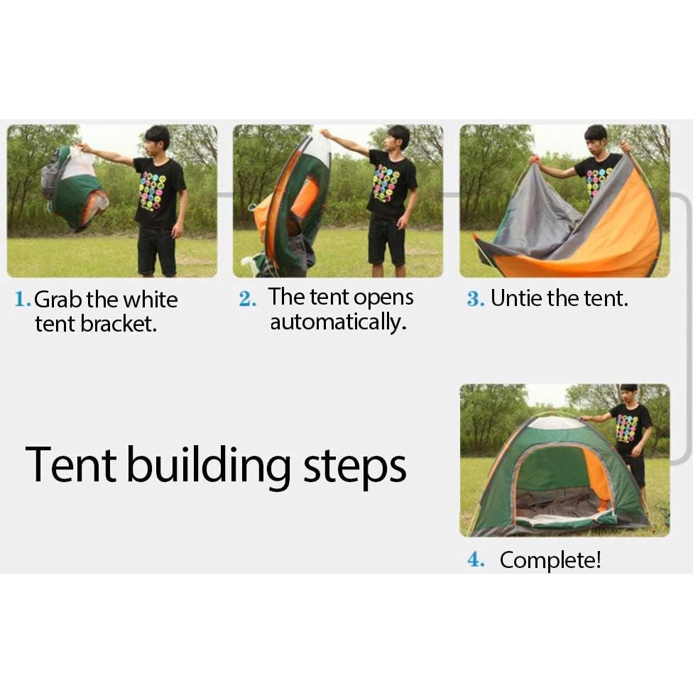 Tienda de Camping Automática LHLHO para 2 Personas Impermeable