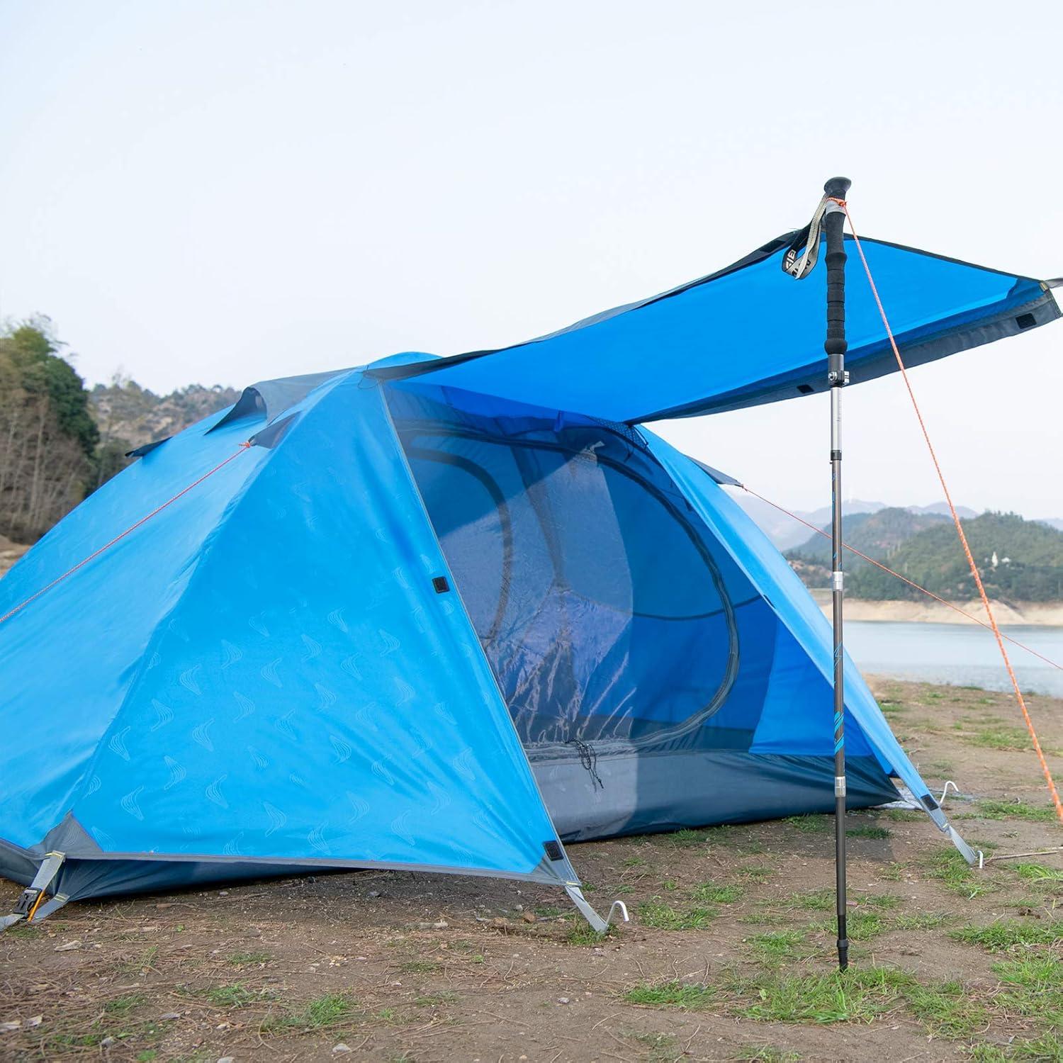 Carpa de Camping BISINNA para 2 Personas Impermeable 3 Temporadas