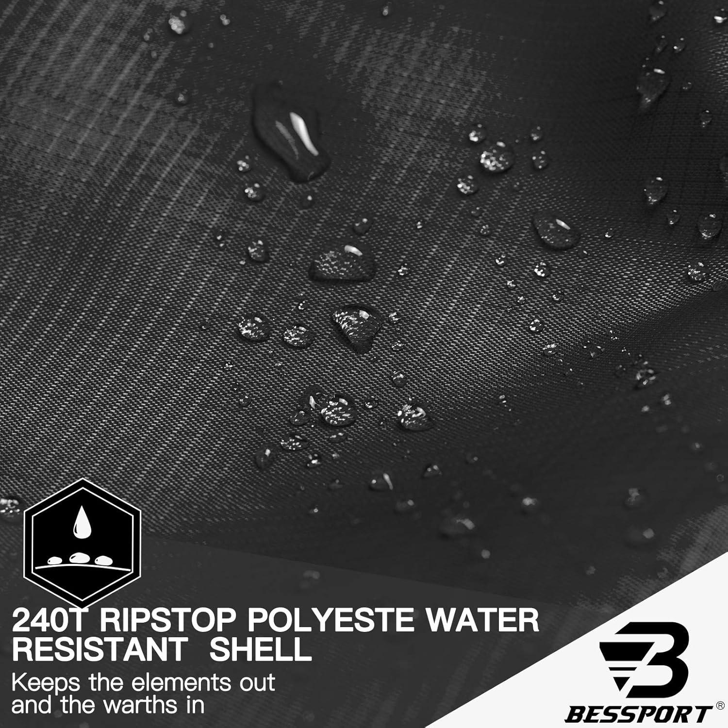 Saco de Dormir Bessport Momia 15 °C - 10 °C para Adultos