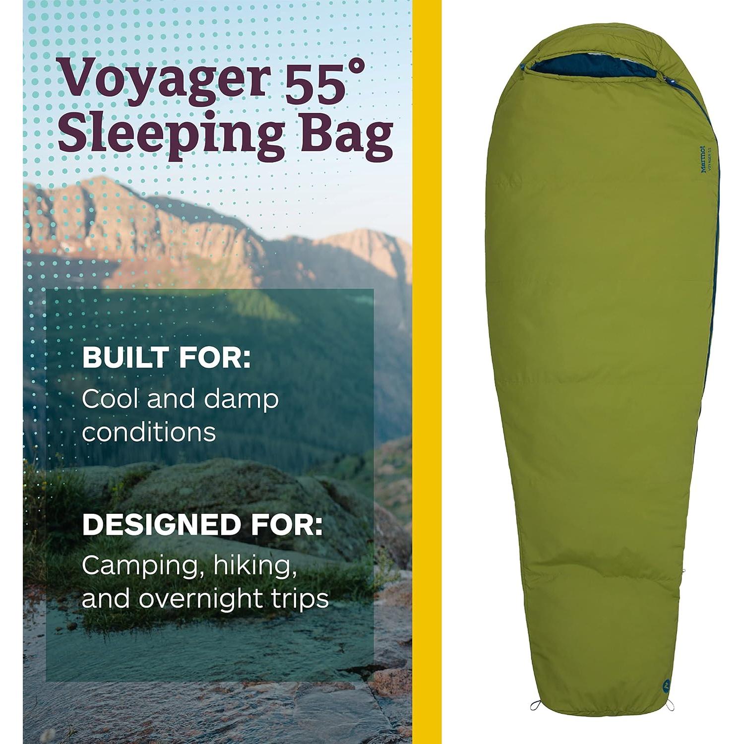 Saco de Dormir MARMOT Voyager 55 Mummy Aislamiento Sintético