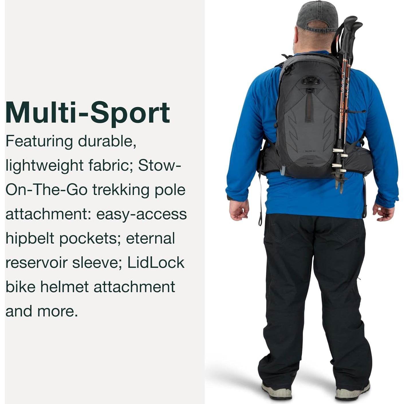 Mochila de Senderismo Osprey Talon 22L Hombre S/M Azul