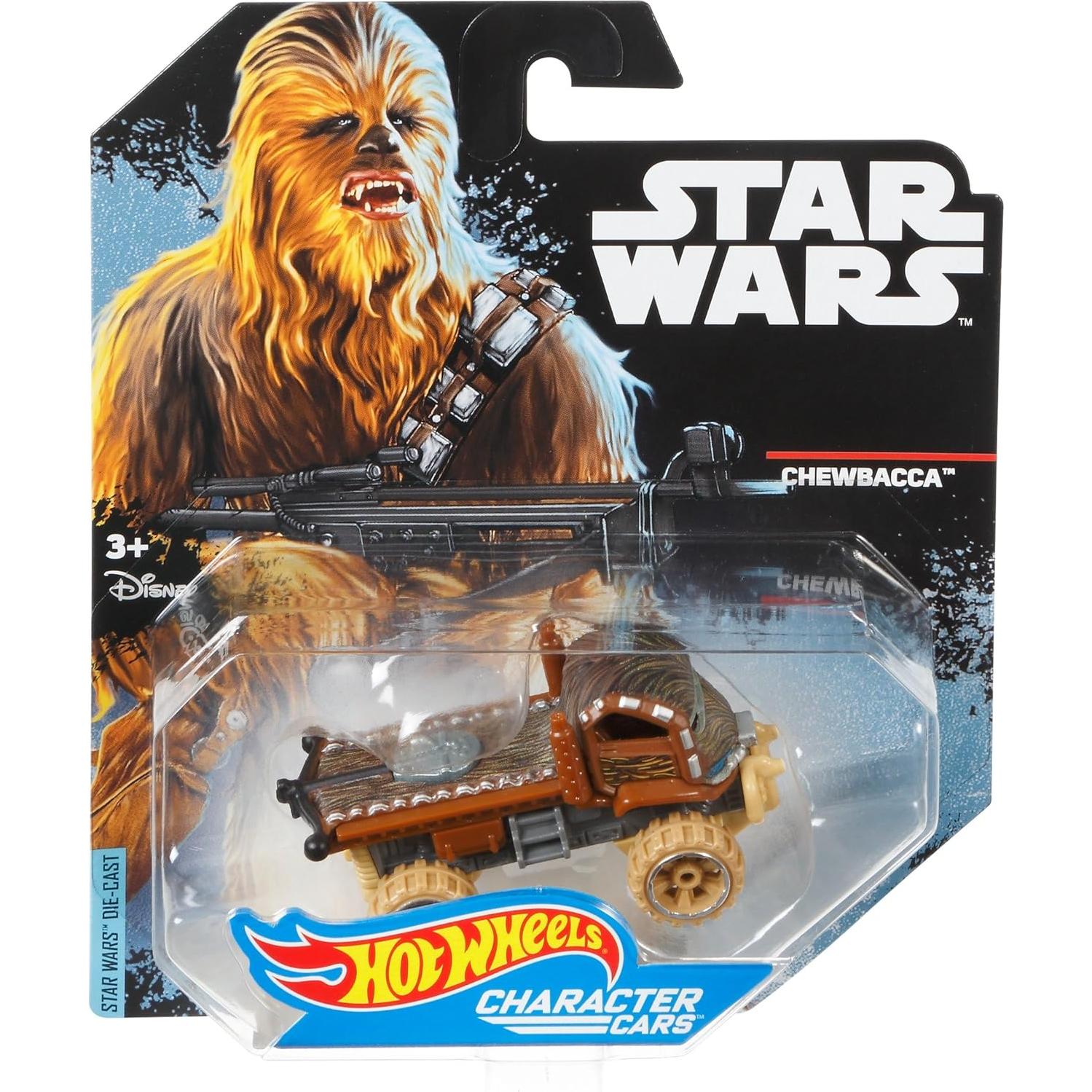 Coche Hot Wheels Star Wars Chewbacca 1:64 Coleccionable