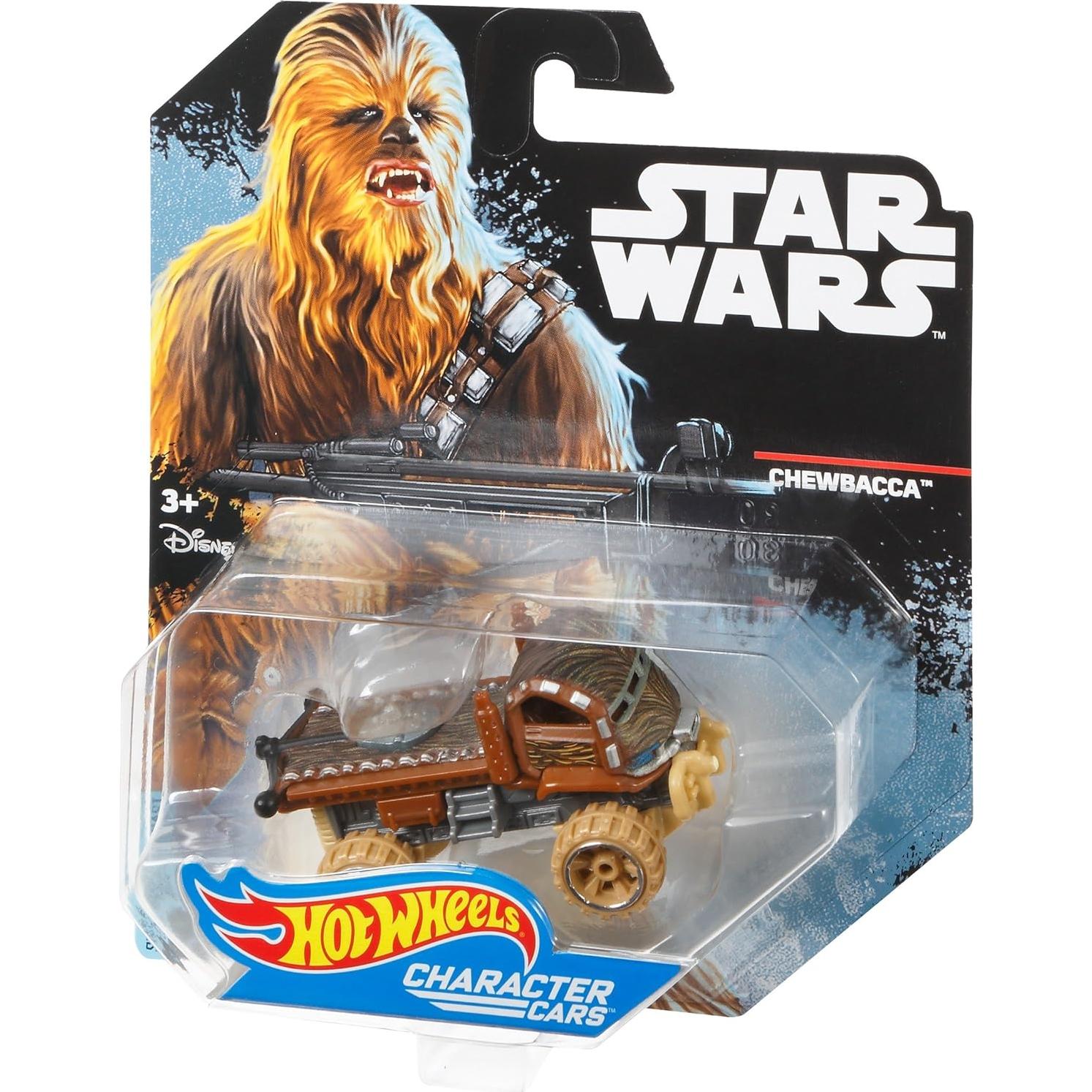 Coche Hot Wheels Star Wars Chewbacca 1:64 Coleccionable